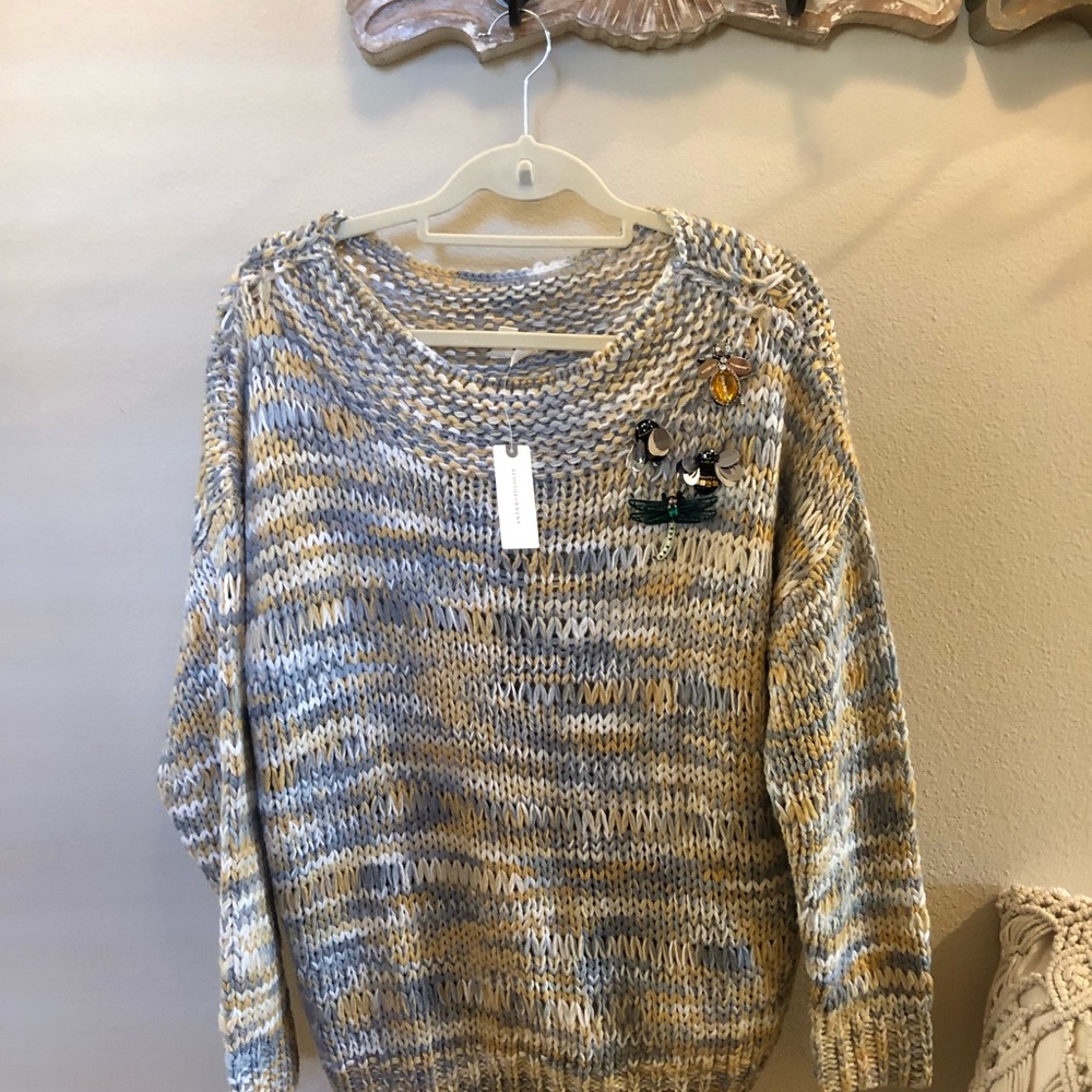 Moth Knitted Oversized Sweater - image 3